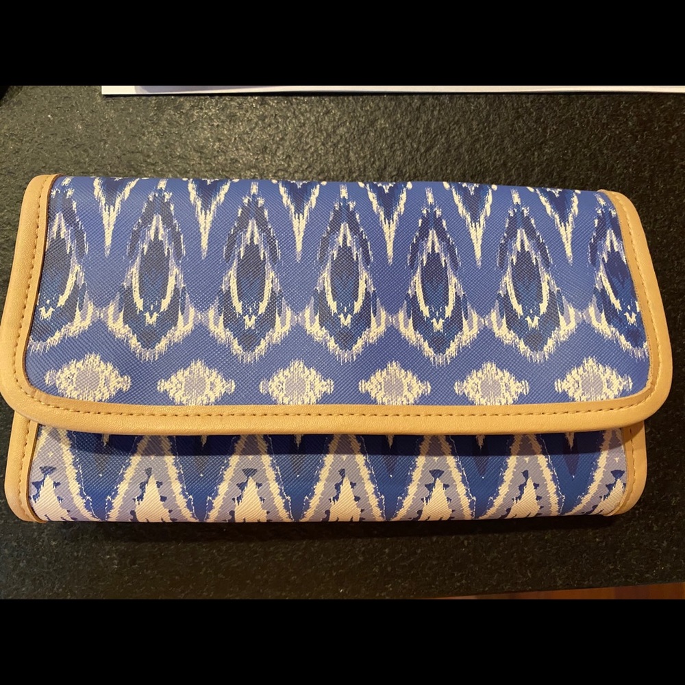 Stella & Dot new jewelry roll ikat